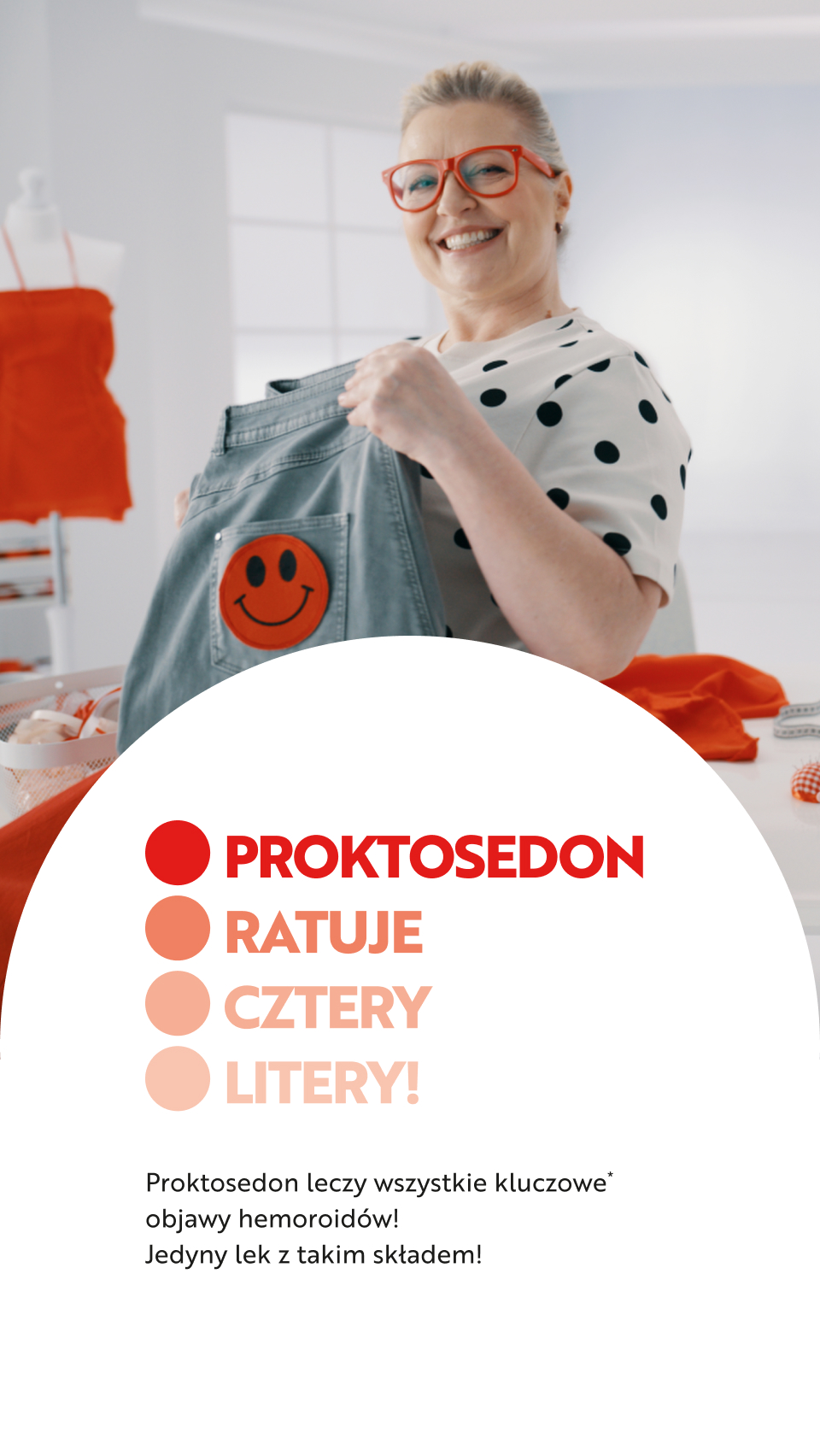 PROKTOSEDON RATUJE CZTERY LITERY