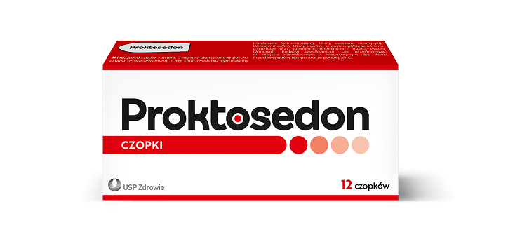Proktosedon 12 czopków